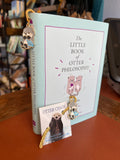 Metal bookmark with enameled Otter