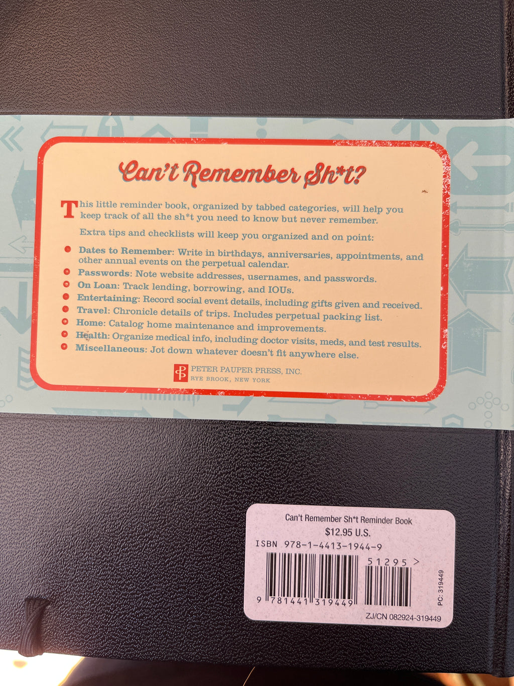 Can’t Remember Sh*t