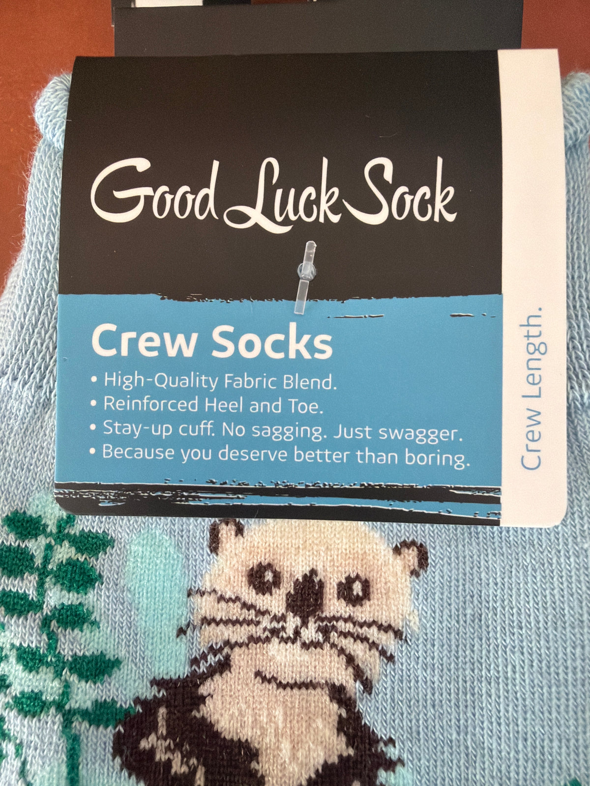 Good Luck Sea Otter Socks