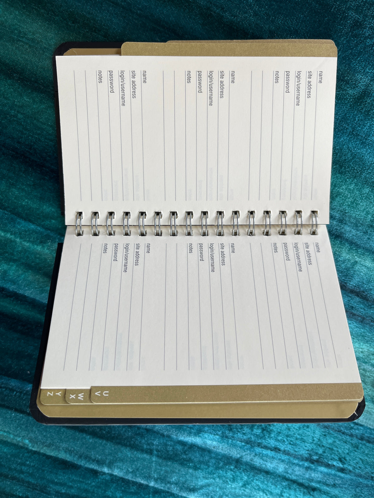 WTF Password Book
