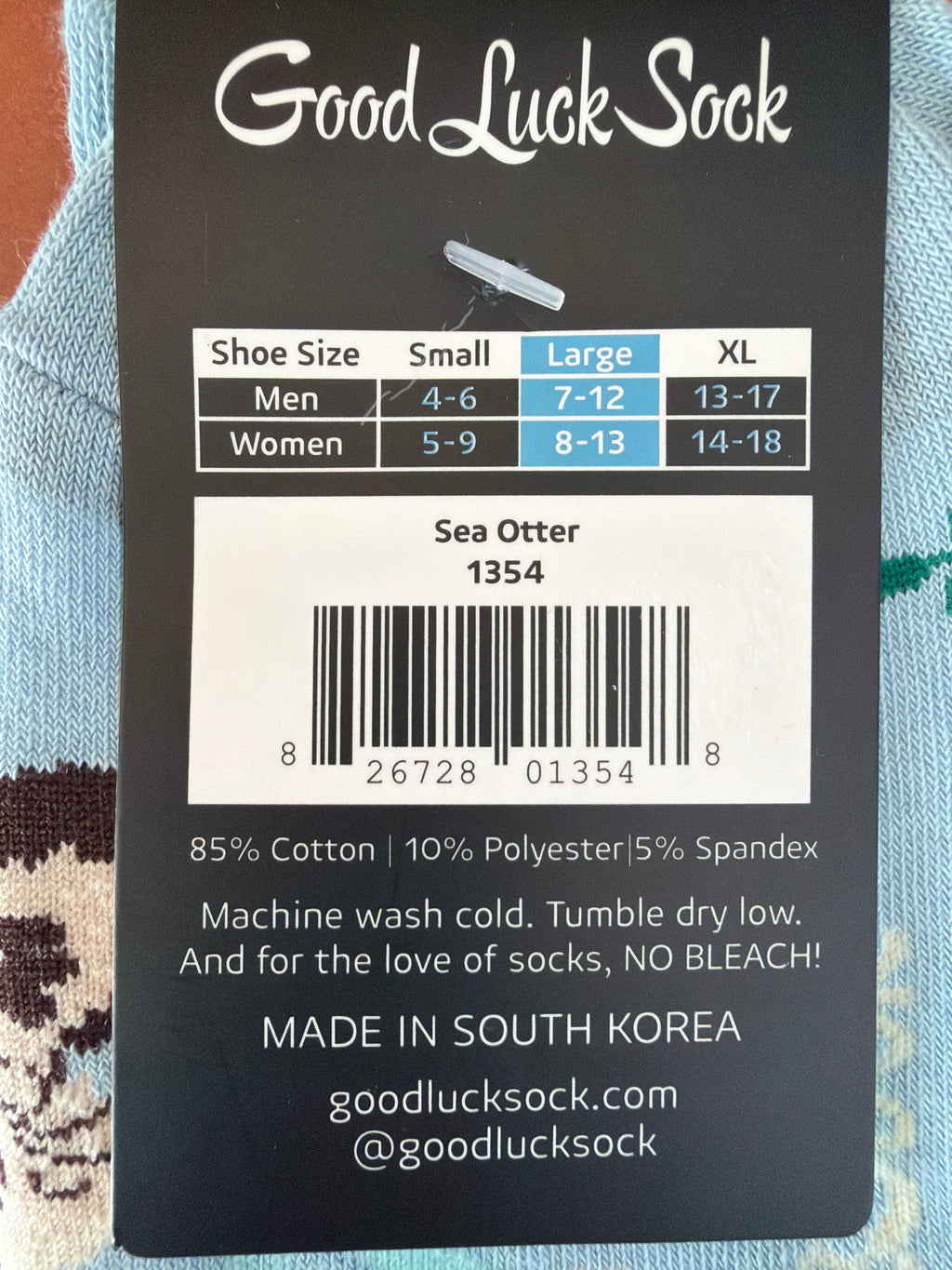 Good Luck Sea Otter Socks