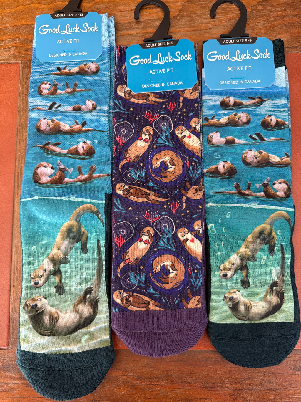 Active Fit Otter Socks