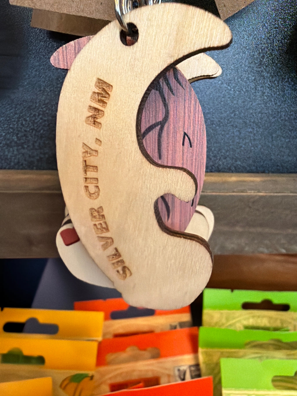 Wooden Keychain