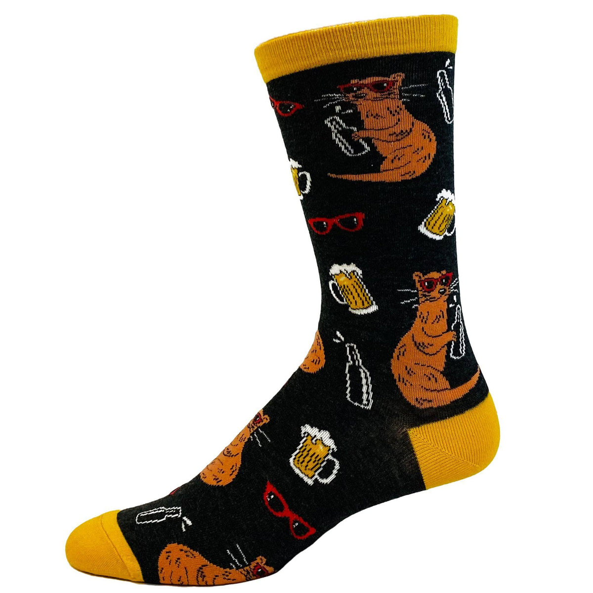 Crazy Dog Otter Socks