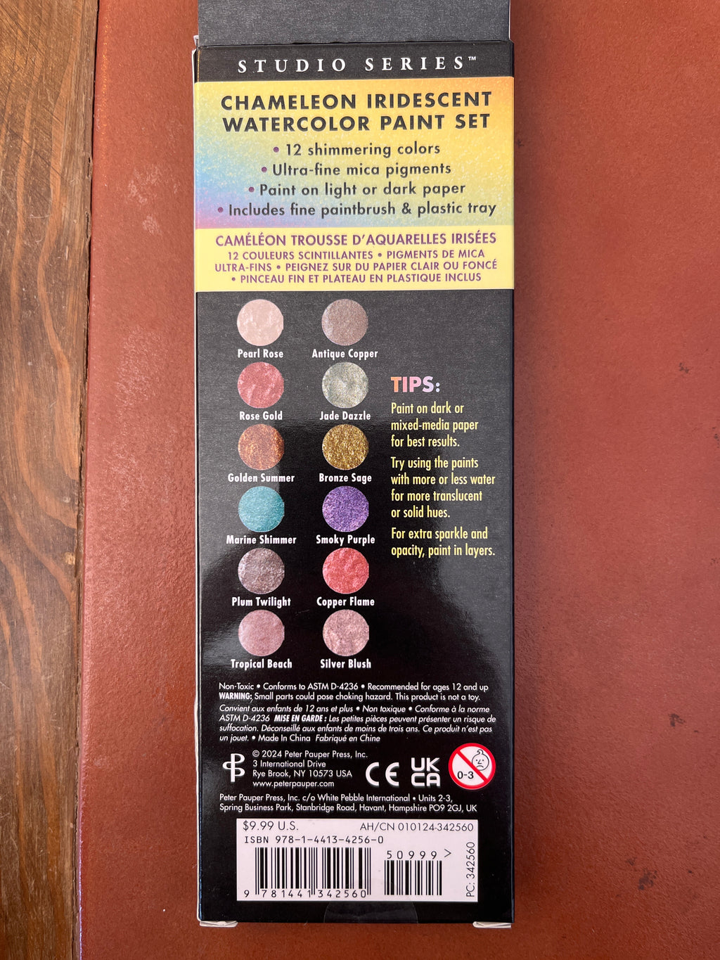 Watercolor Paint Set