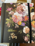 Large Address Books: Floral or Hearts