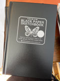 Black paper sketchbook