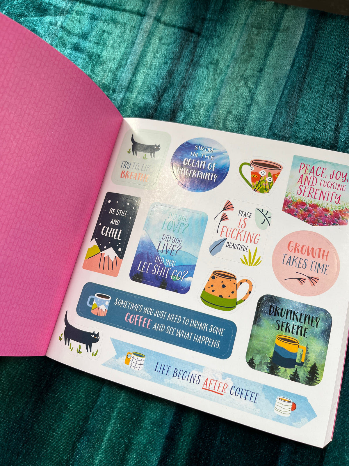 Inner F Peace STICKERS