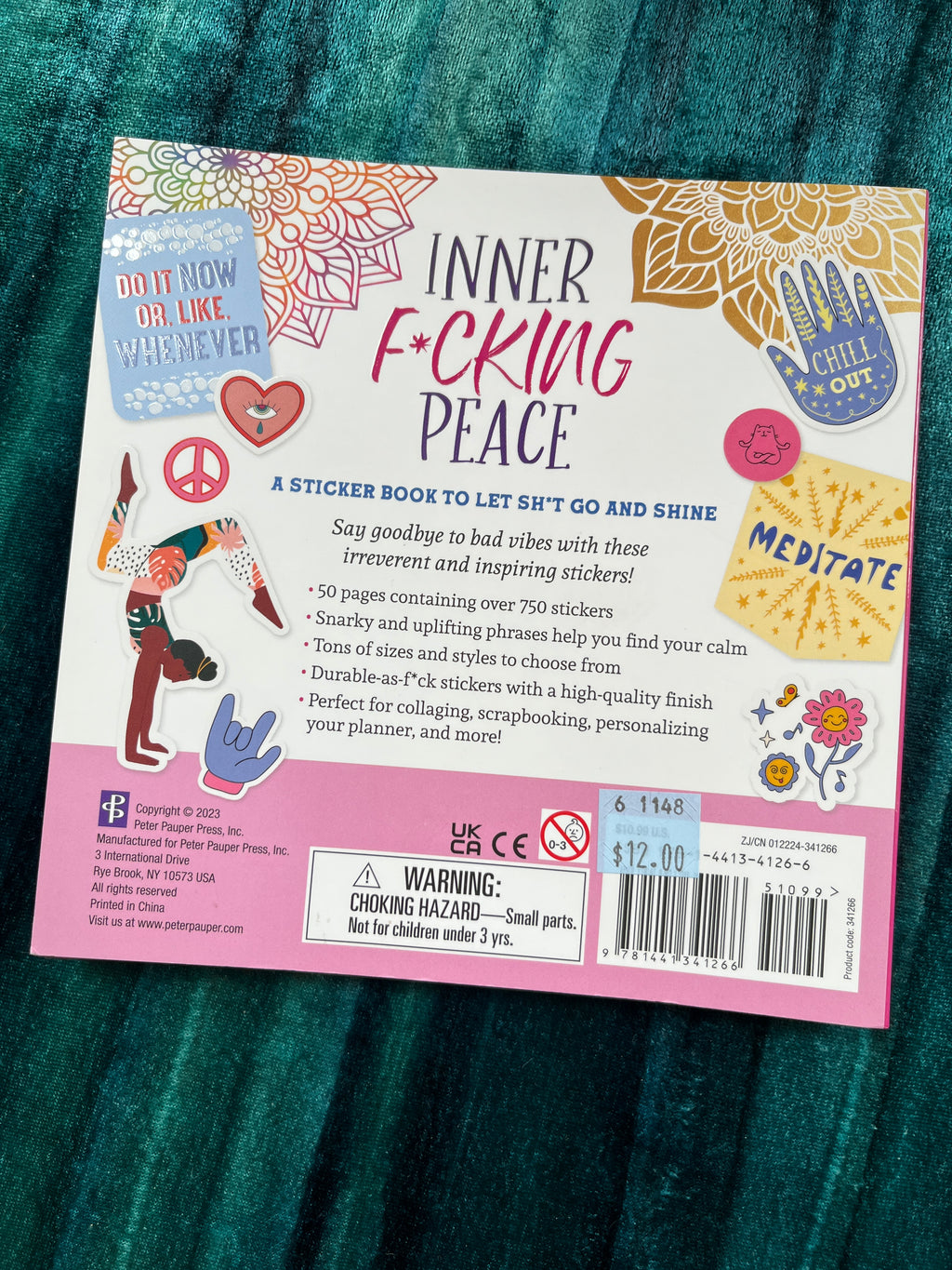 Inner F Peace STICKERS