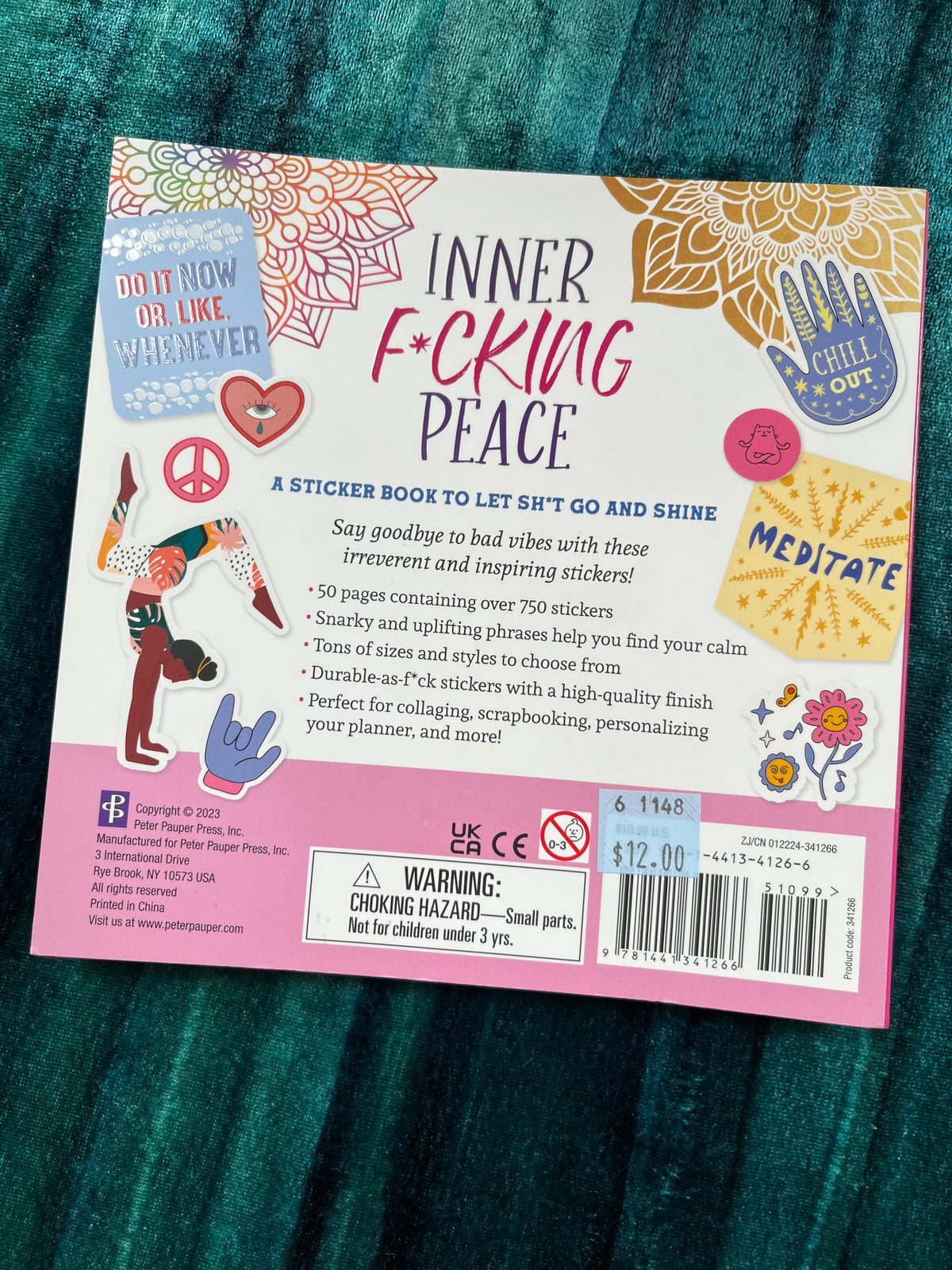 Inner F Peace STICKERS