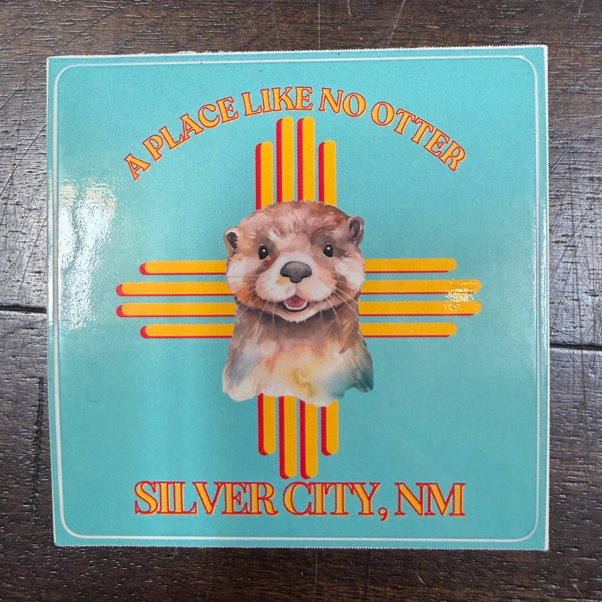 New Mexico Otter Stickers